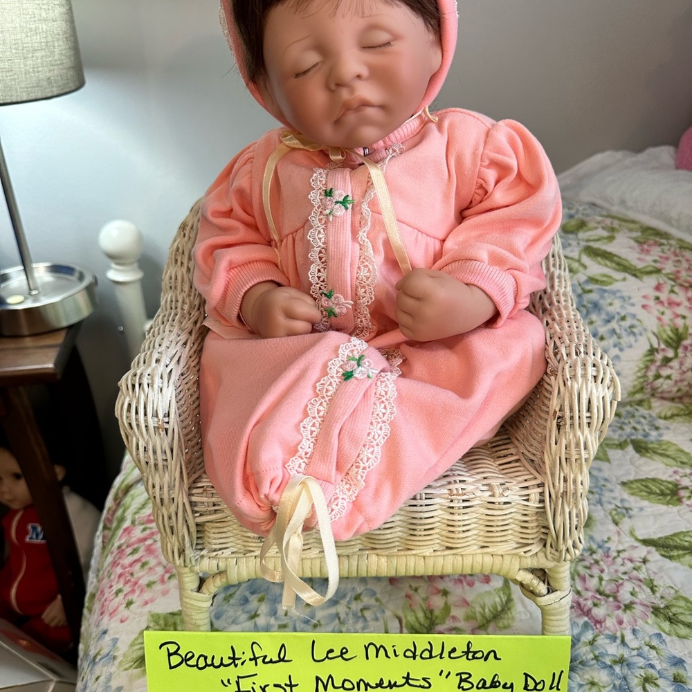 Pink Doll with Accessories for Imaginative Play